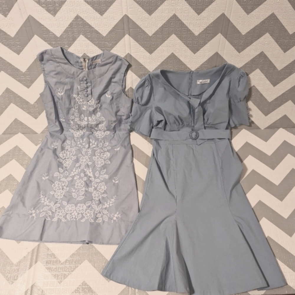 Bundle of two Sky Blue dresses